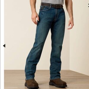 Ariat Rebar M4 Relaxed DuraStretch Basic Boot Cut Jeans